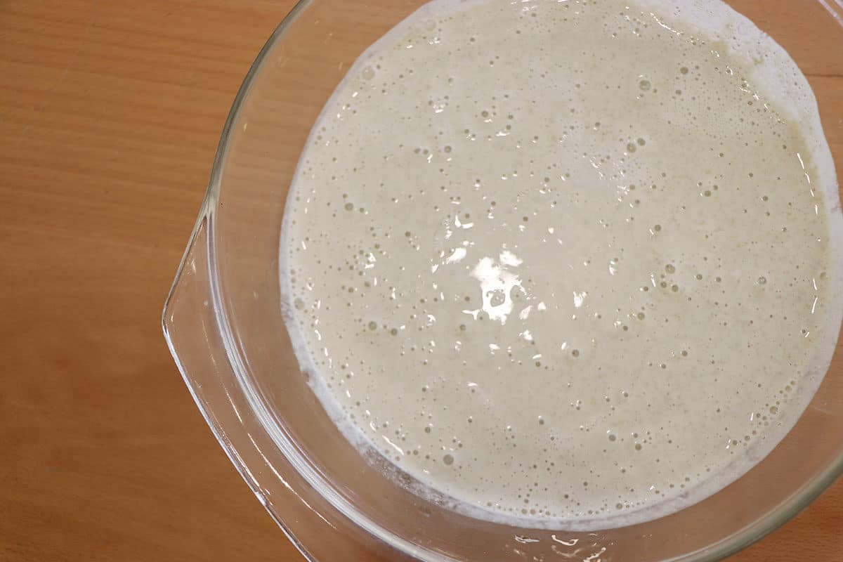 fermented buckwheat dough